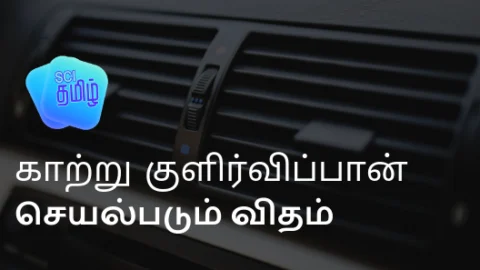 வீட்டு ஏசி அறையைக் குளிரூட்டுவது எப்படி? (AC Working Science)